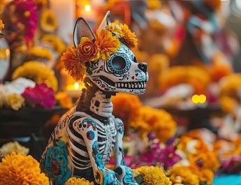 27 de octubre se celebra el Día de Muertos para las mascotas